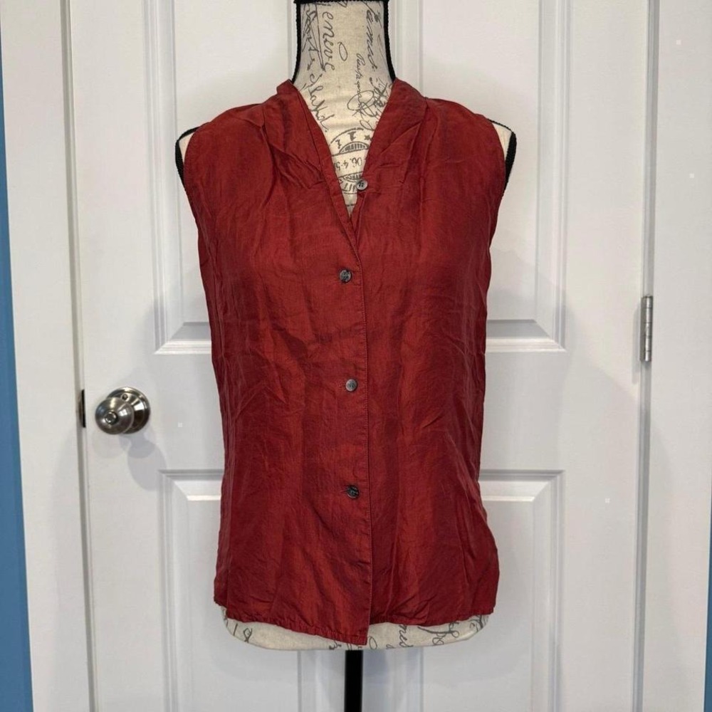 Forenza Womans Tank‎ Silk Blouse Size Small